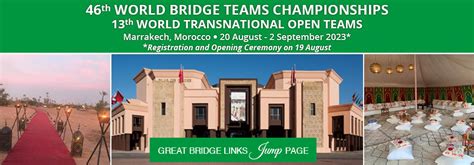world bridge championships 2023 results|2023WBTC .